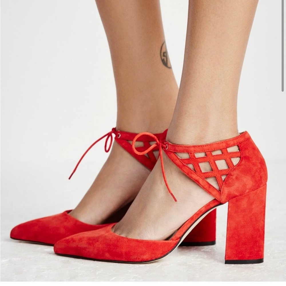 Free People Flashdance Heels, Size 40 / 9.5